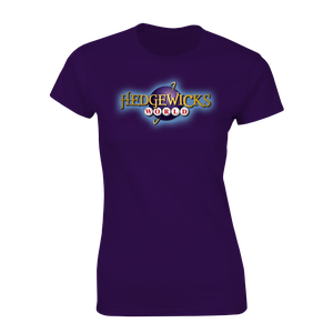 [Doctor Who: Women's Fit T-Shirt: Hedgewicks Logo (Purple) (Product Image)]