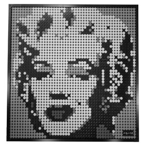 [LEGO Art: Andy Warhol's Marilyn Monroe (Product Image)]