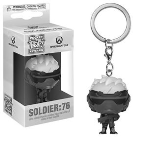 [Overwatch: Pocket Pop! Vinyl Keychain: Soldier 76 (Product Image)]