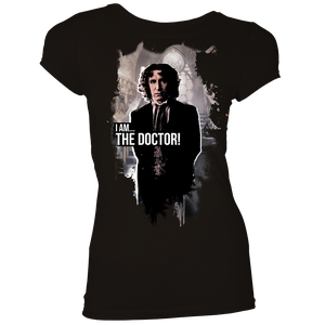 [Doctor Who: Anniversary Collection: Women's Fit T-Shirt: The Eighth Doctor (Colour) (Product Image)]