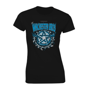 [Supernatural: Women's Fit T-Shirt: Winchester Brothers Pentagram (Product Image)]