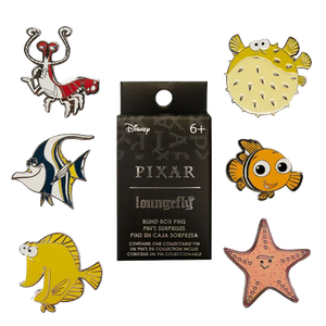 [Finding Nemo: Loungefly Enamel Blind Box Pin Badge: Fish Tank Buddies (Product Image)]