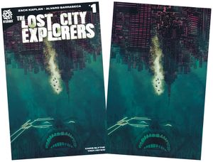 [Lost City Explorers #1 (Forbidden Planet Jetpack Regular & Virgin Variant Set) (Product Image)]