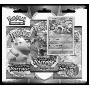 [Pokemon: Sword & Shield 4: 3 Pack Booster: Vivid Voltage (Product Image)]