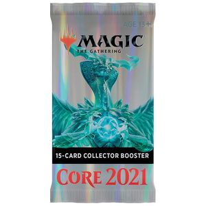 [Magic The Gathering: Card Game: Core 2021: Collector Booster Pack Single (Product Image)]