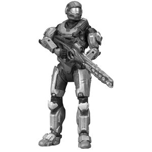 [Halo: Reach: Series 6 Action Figures: Spartan Hazop (Product Image)]
