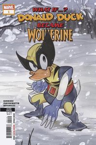 [What If...?: Donald Duck Became Wolverine #1 (2nd Printing Peach Momoko Variant) (Product Image)]