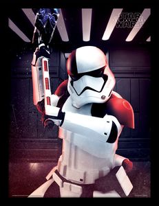 [Star Wars: The Last Jedi: Framed Print: Executioner Trooper (Product Image)]