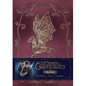 [Fantastic Beasts: The Crimes of Grindelwald: Magical Creatures Blank Sketchbook (Hardcover) (Product Image)]