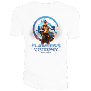 [Mortal Kombat 1: T-Shirt: Flawless Victory (White) (Product Image)]