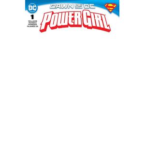 [Power Girl #1 (Cover D Blank Card Stock Variant) (Product Image)]