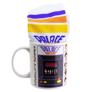 [Stranger Things: Mug & Socks: Hawkins Palace Arcade (Product Image)]