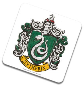 [Harry Potter: Coaster: Slytherin House Crest (Product Image)]