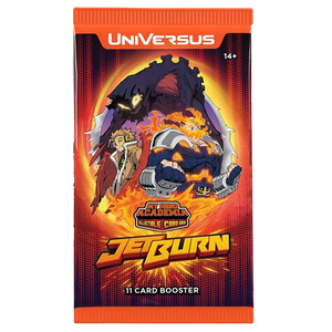 [My Hero Academia: Collectible Card Game: Booster Pack: Jet Burn (Product Image)]