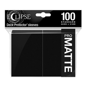 [Ultra Pro: Eclipse Matte: Jet Black: Standard Sleeves (100) (Product Image)]