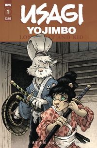 [The cover for Usagi Yojimbo: Lone Goat & Kid #1]