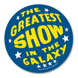 [Doctor Who: The 60th Anniversary Diamond Collection: Coaster: The Greatest Show In The Galaxy (Product Image)]