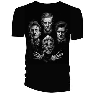 [Doctor Who: T-Shirts: The Four Doctors (Product Image)]