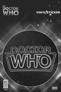 [Doctor Who: Vinyl Sticker: 50th Anniversary: 6th Doctor Logo (Product Image)]
