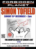 [Simon Tofield Signing The Bumper Book of Simon's Cat (Product Image)]