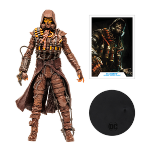 [DC Multiverse: Batman: Arkham Knight: Gold Label Series Action Figure: Scarecrow (Amber Variant) (Product Image)]