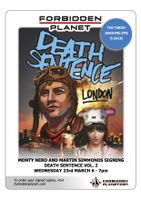 [Monty Nero and Martin Simmons Signing Death Sentence Vol 2 (Product Image)]