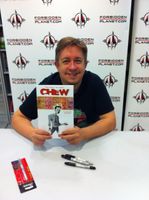 [John Layman Signing Chew (Product Image)]