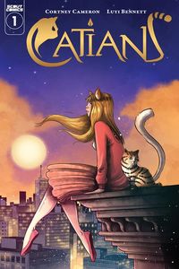 [The cover for Catians #1 (Cover A Luyi Bennett)]