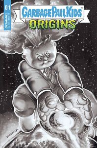 [Garbage Pail Kids: Origins #1 (Cover G Zapata Black & White Variant) (Product Image)]