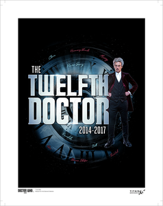 [Doctor Who: The 60th Anniversary Diamond Collection: Art Print: The Twelfth Doctor (Product Image)]