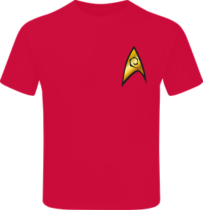 [Star Trek: Children's T-Shirt: Engineering Costume (Product Image)]