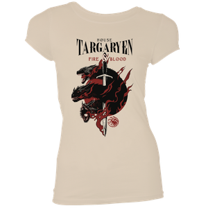 [Game Of Thrones: Women's Fit T-Shirt: House Targaryen (Product Image)]