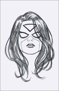 [Edge Of Spider-Verse #2 (Mark Brooks Headshot Sketch Virgin Variant) (Product Image)]