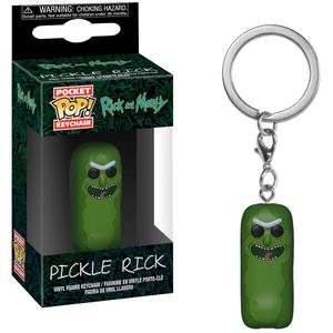 [Rick & Morty: Pocket Pop! Vinyl Keychain: Pickle Rick (Product Image)]