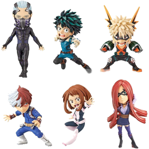 [My Hero Academia: The Movie: Heroes Rising: World Collectable Figures (Product Image)]