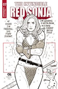 [Invincible Red Sonja #7 (Cover D Cho) (Product Image)]