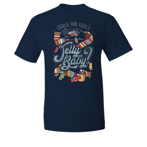 [Doctor Who: T-Shirt: Would You Like A Jelly Baby? (Product Image)]