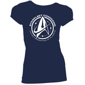 [Star Trek: Discovery: Women's Fit T-Shirt: Starfleet Command (Product Image)]