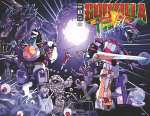 [Godzilla Vs. Mighty Morphin Power Rangers #3 (Cover B Alex Sanchez) (Product Image)]
