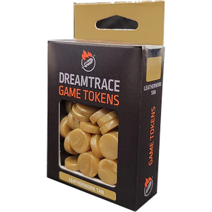 [Dreamtrace: Gaming Tokens: Leatherwork Tan (Product Image)]