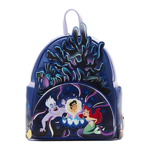 [Disney: The Little Mermaid: Loungefly Mini Backpack: Ursula Lair (Product Image)]