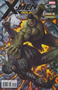 [X-Men: Gold #21 (Hulk Variant) (Legacy) (Product Image)]