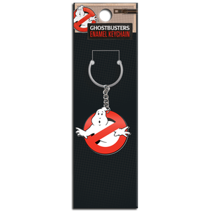 [Ghostbusters: Enamel Keychain: No Ghosts Icon (Product Image)]