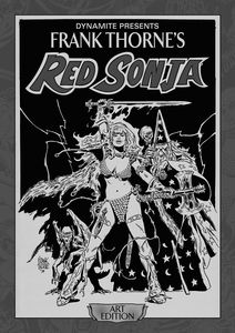 [Frank Thorne's Red Sonja Art Edition (Hardcover) (Product Image)]