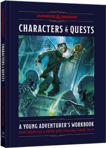 [Dungeons & Dragons: Characters & Quests: A Young Adventurer's Workbook (Hardcover) (Product Image)]