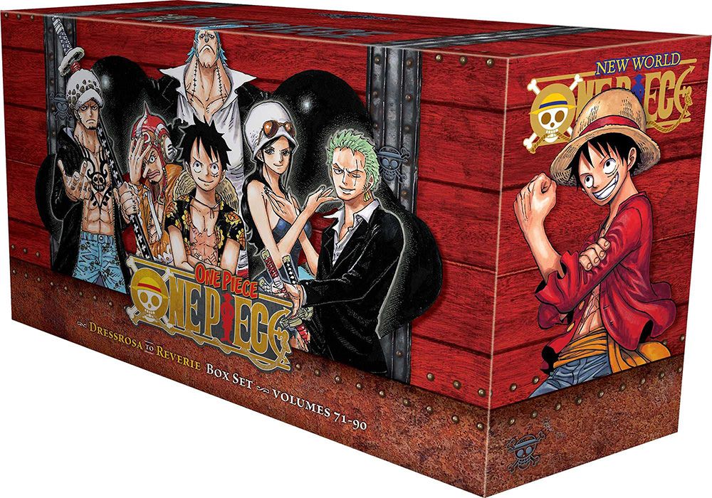 One Piece One Piece Box Set 4 Dressrosa To Reverie Volume 71 90 By Eiichiro Oda Published By Viz Media Llc Forbiddenplanet Com Uk And Worldwide Cult Entertainment Megastore