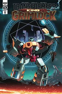 [Transformers: King Grimlock #5 (Cover C Byrn) (Product Image)]
