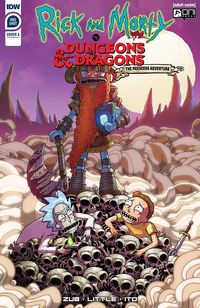 [The cover for Rick & Morty Vs Dungeons & Dragons: Meeseeks #1 (Cover A Vasquez)]
