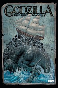 [Godzilla: Here There Be Dragons #1 (Cover B Kirkham) (Product Image)]