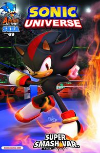 [Sonic Universe #69 (Super Smash Variant Cover) (Product Image)]